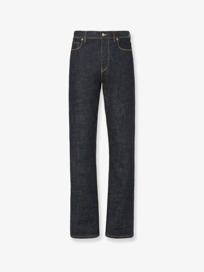 fendi selvedge slim five pockets jeans Fendi Selvedge Slim Five Pockets Jeans