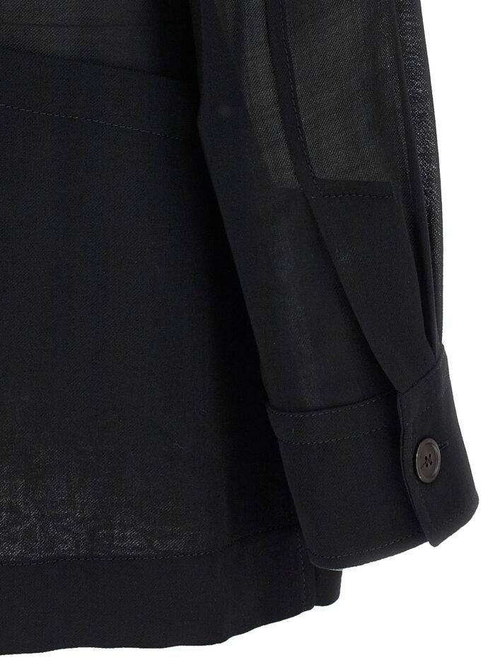 Ferragamo Semi-sheer Wool Jacket