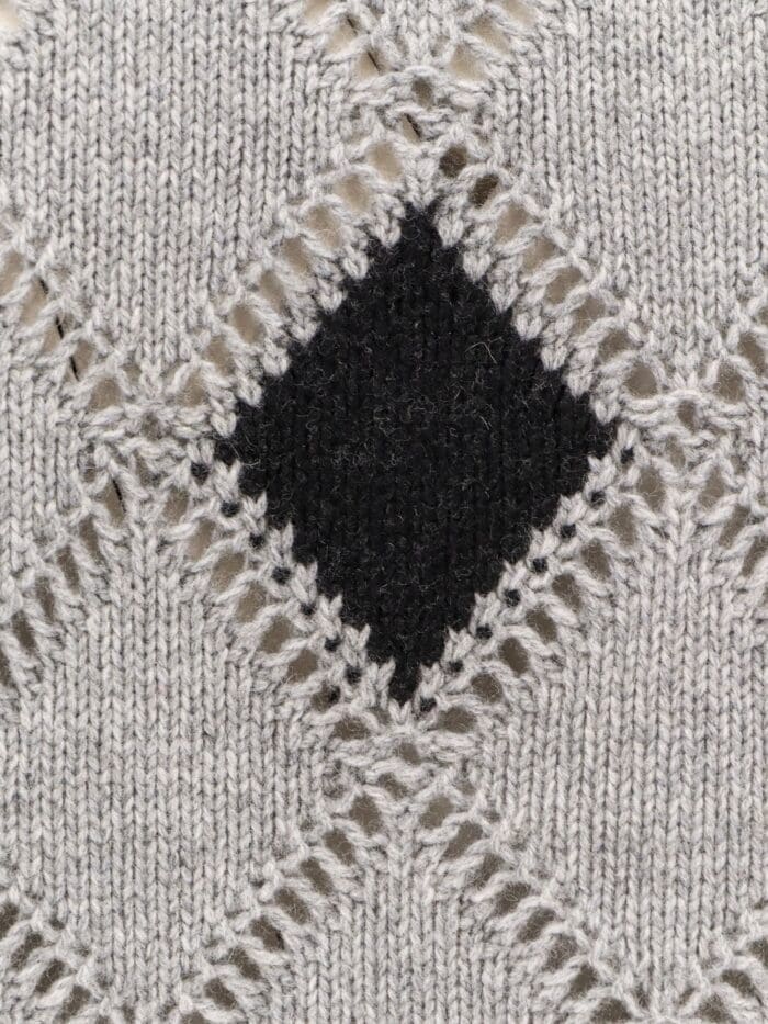 Semicouture Cashmere Blend Turtleneck Sweater