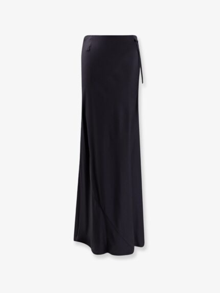 Semicouture Elvira Satin Long Skirt