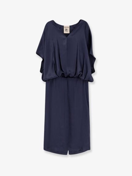 Semicouture Etienne Satin Long Dress
