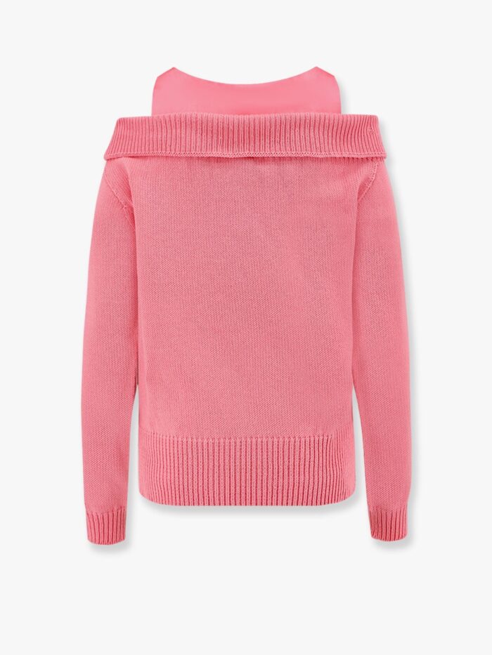 Semicouture Ribbed Cotton Sweater
