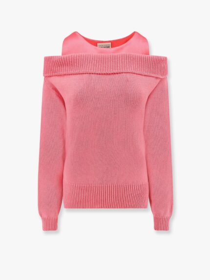Semicouture Ribbed Cotton Sweater