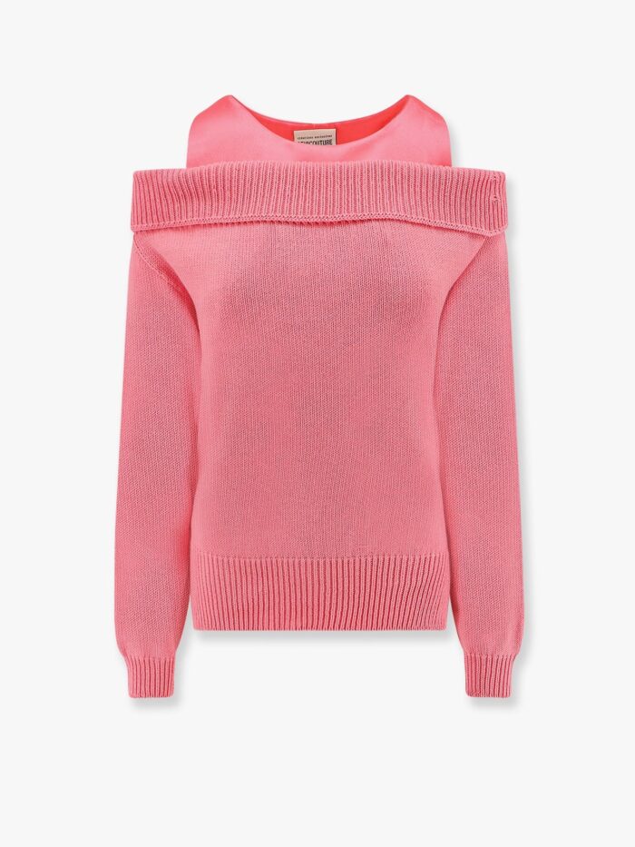 Semicouture Ribbed Cotton Sweater