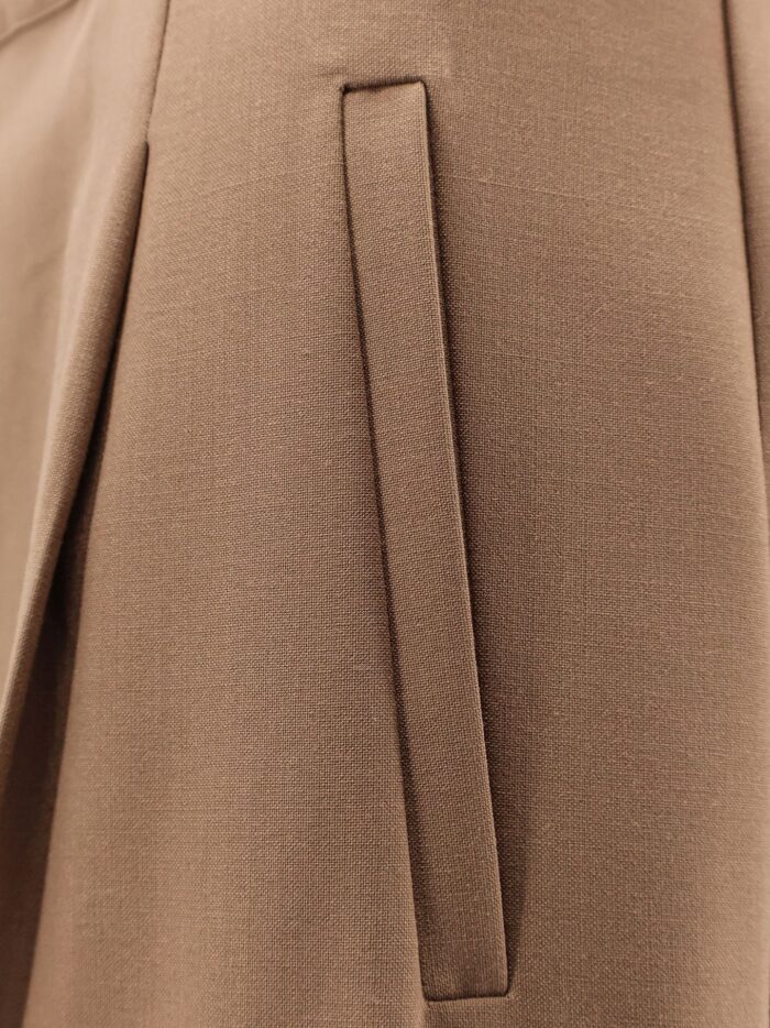 Semicouture Virgin Wool Blend Trousers