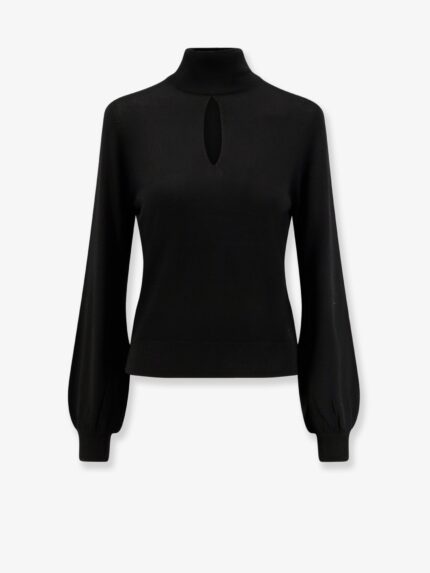 Semicouture Virgin Wool Turtleneck Sweater