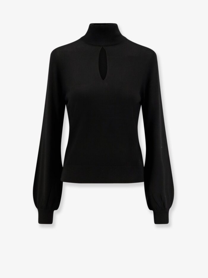 Semicouture Virgin Wool Turtleneck Sweater