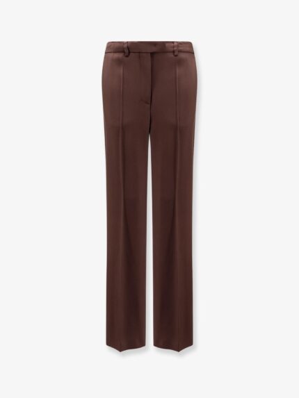 Semicouture Viscose And Virgin Wool Trousers