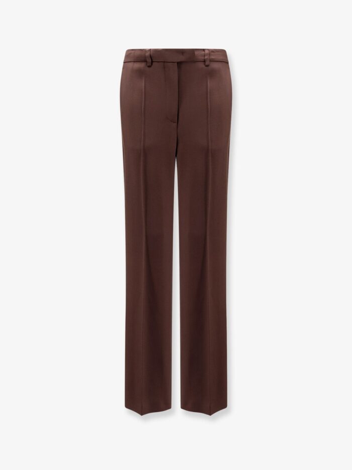 Semicouture Viscose And Virgin Wool Trousers