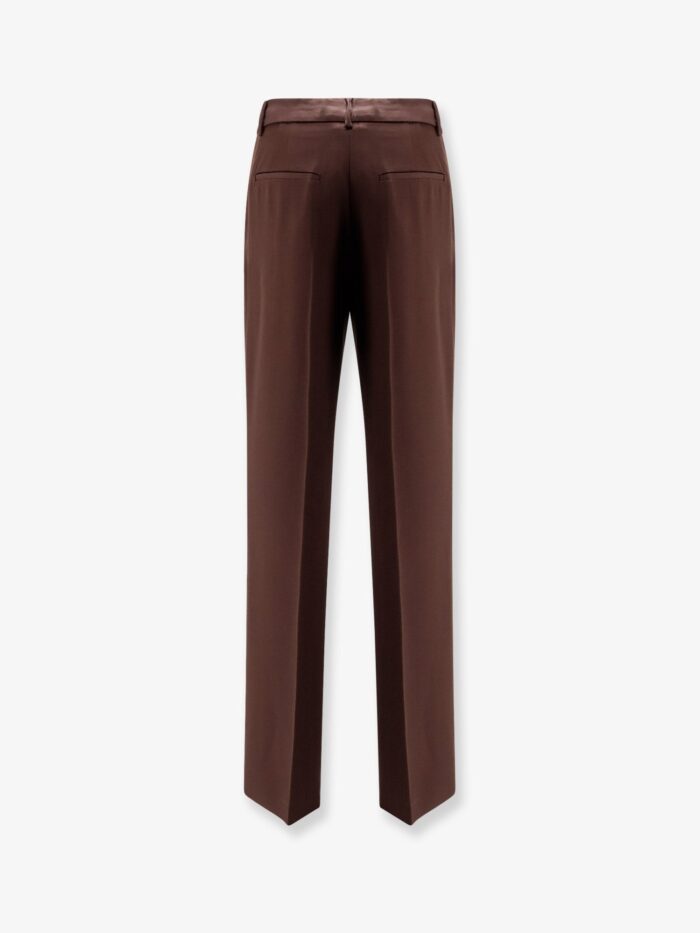 Semicouture Viscose And Virgin Wool Trousers