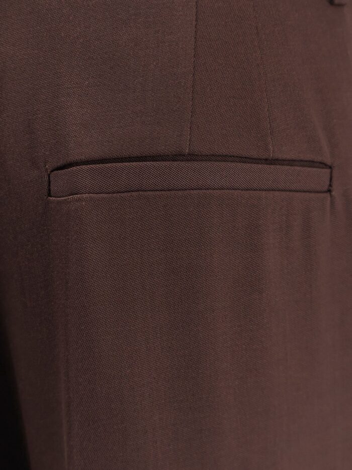 Semicouture Viscose And Virgin Wool Trousers