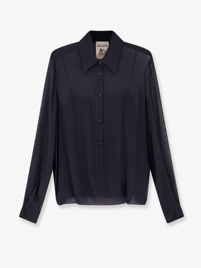 Semicouture Voile Shirt With Top