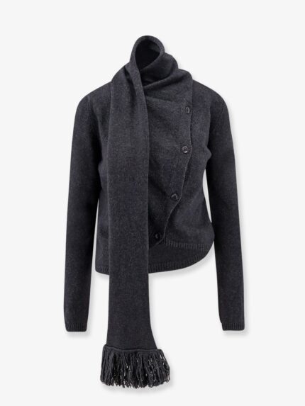 Semicouture Wool Blend Aurelia Cardigan