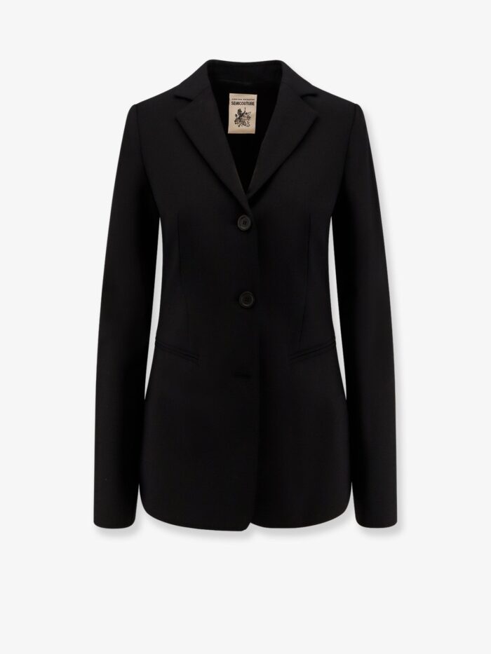 Semicouture Wool Blend Blazer