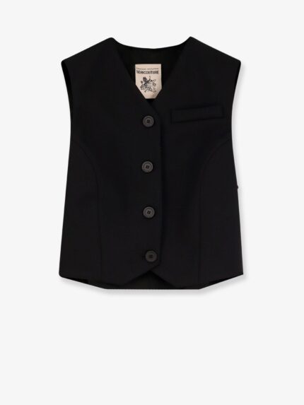 Semicouture Wool Blend Vest