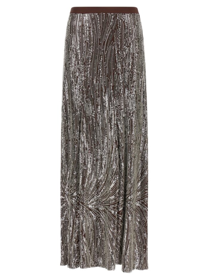 paco rabanne sequin and pearl skirt Paco Rabanne Sequin And Pearl Skirt
