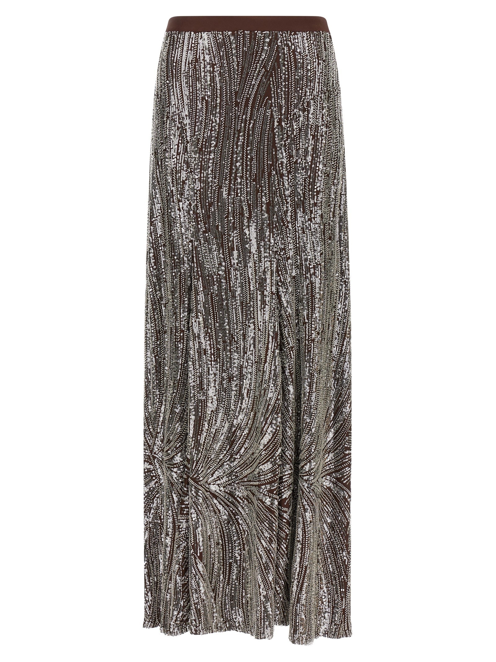 Paco Rabanne Sequin And Pearl Skirt