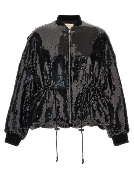 ALEXANDRE VAUTHIER Sequin Bomber Jacket