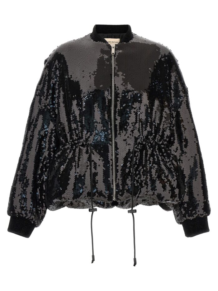 alexandre vauthier sequin bomber jacket ALEXANDRE VAUTHIER Sequin Bomber Jacket