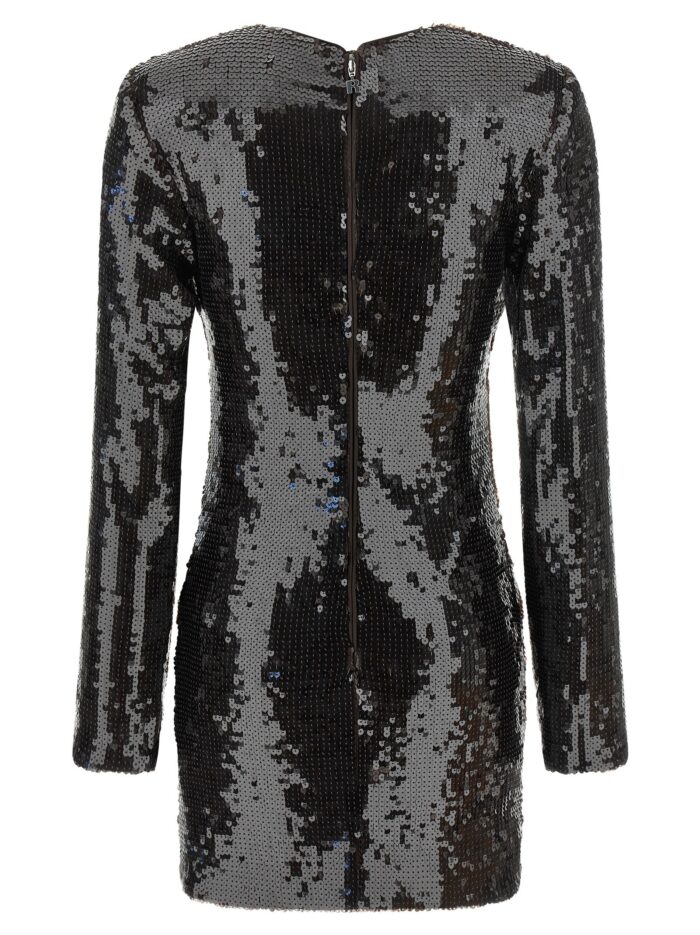 ROTATE BIRGER CHRISTENSEN Sequin Dress With Flower
