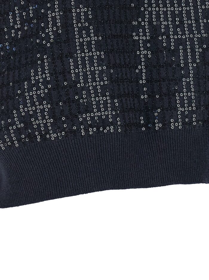 Brunello Cucinelli Sequin Embroidered Sweater