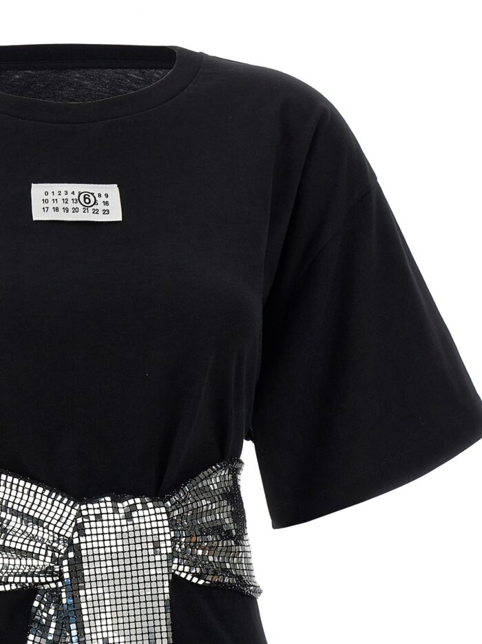 MM6 MAISON MARGIELA Sequin Gloves T-shirt