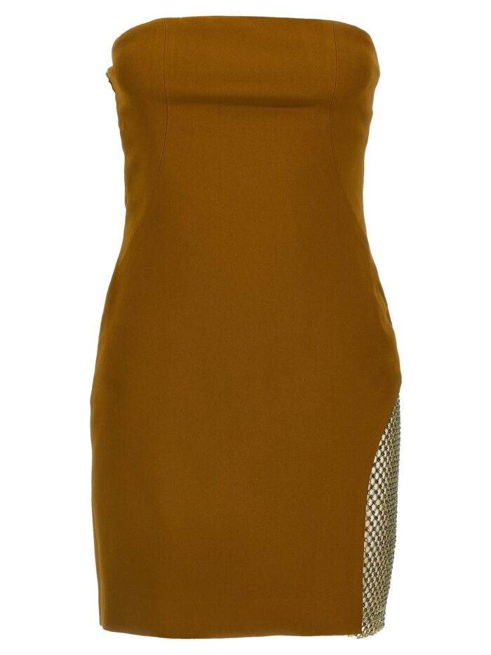 the attico sequin insert dress The Attico Sequin Insert Dress