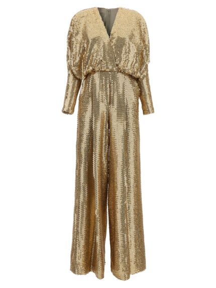 ELIE SAAB Sequin Jersey Jumpsuit