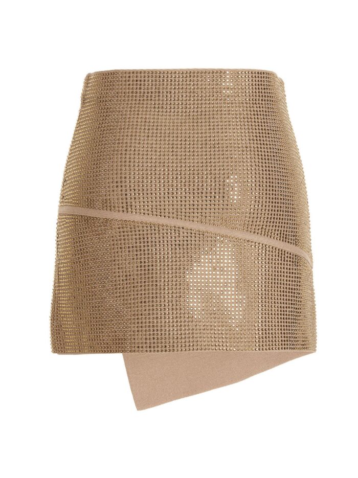 ANDREADAMO Sequin Knit Skirt