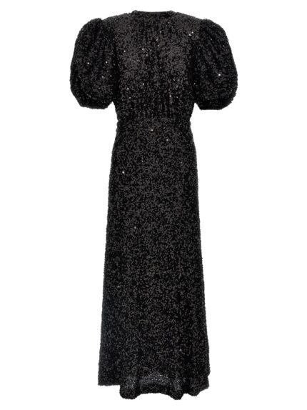 ROTATE BIRGER CHRISTENSEN Sequin Midi Dress