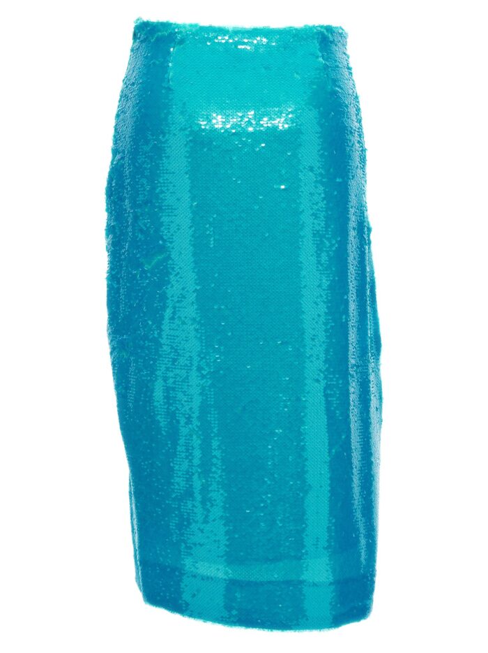 GANNI Sequin Midi Skirt