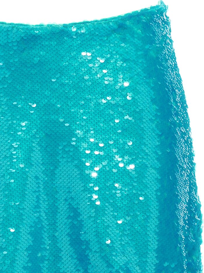 GANNI Sequin Midi Skirt