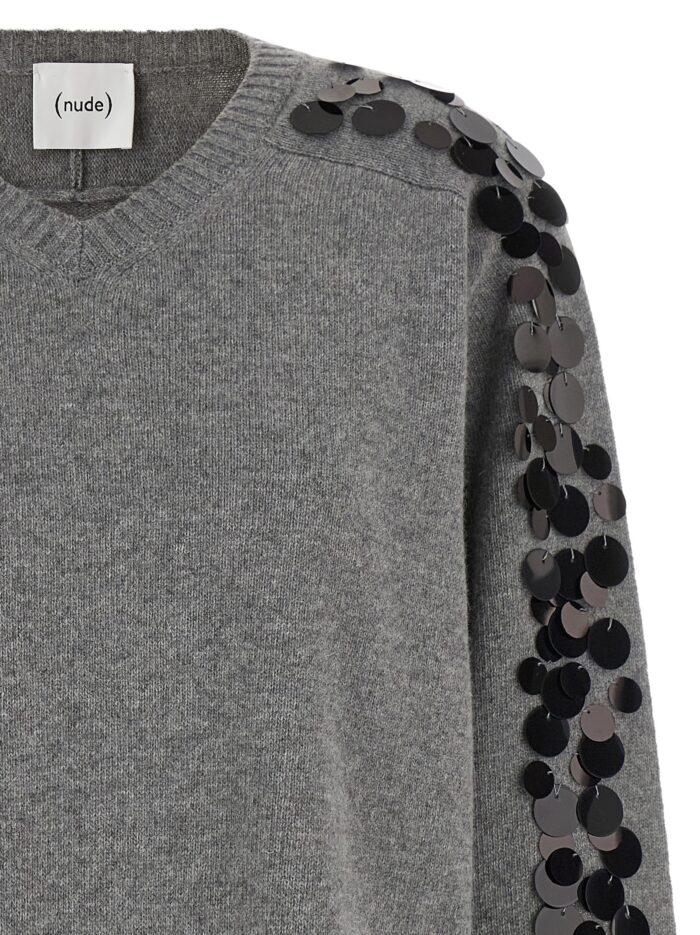 NUDE Sequin Sweater