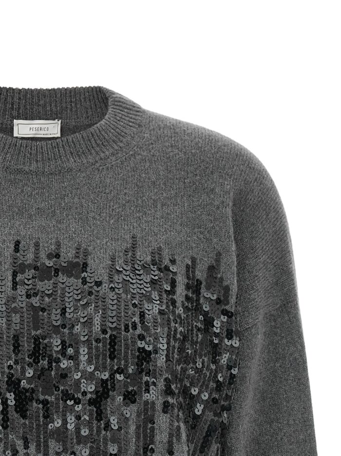 PESERICO Sequin Sweater