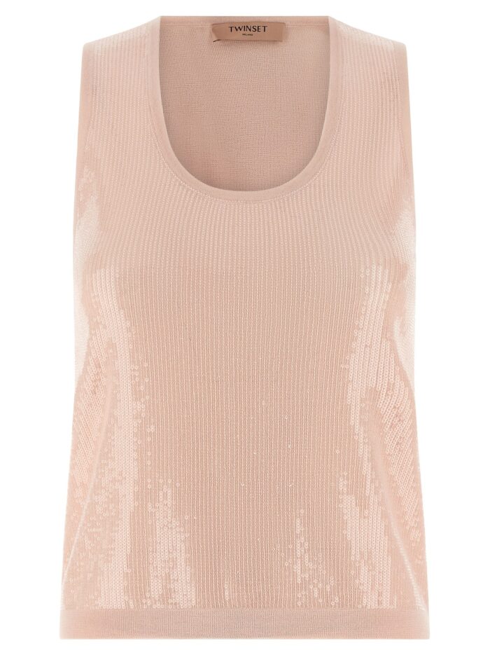 twin set sequin top TWIN SET Sequin Top