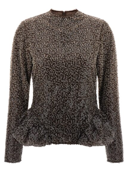 ROTATE BIRGER CHRISTENSEN Sequin Top