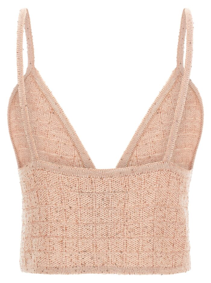 ALESSANDRA RICH Sequin Top
