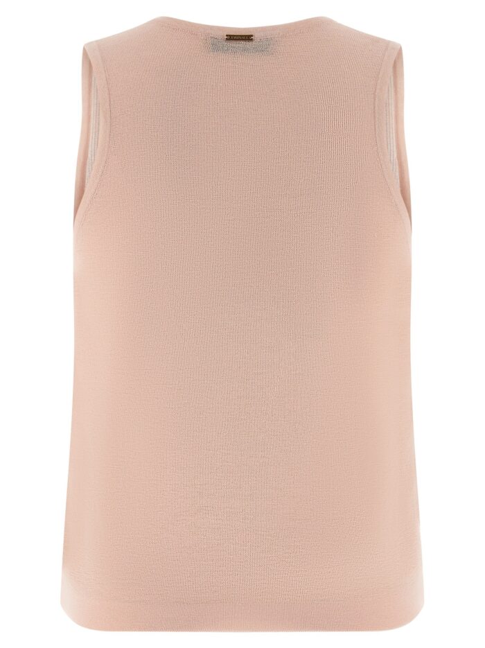 TWIN SET Sequin Top