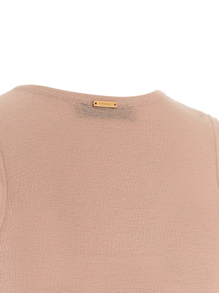 TWIN SET Sequin Top