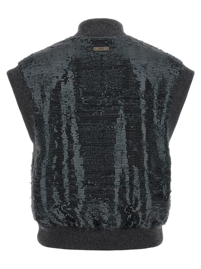 PESERICO Sequin Vest