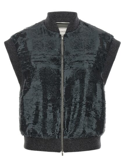 PESERICO Sequin Vest