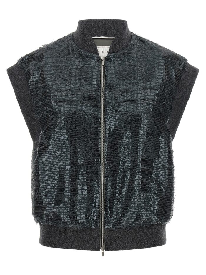 PESERICO Sequin Vest