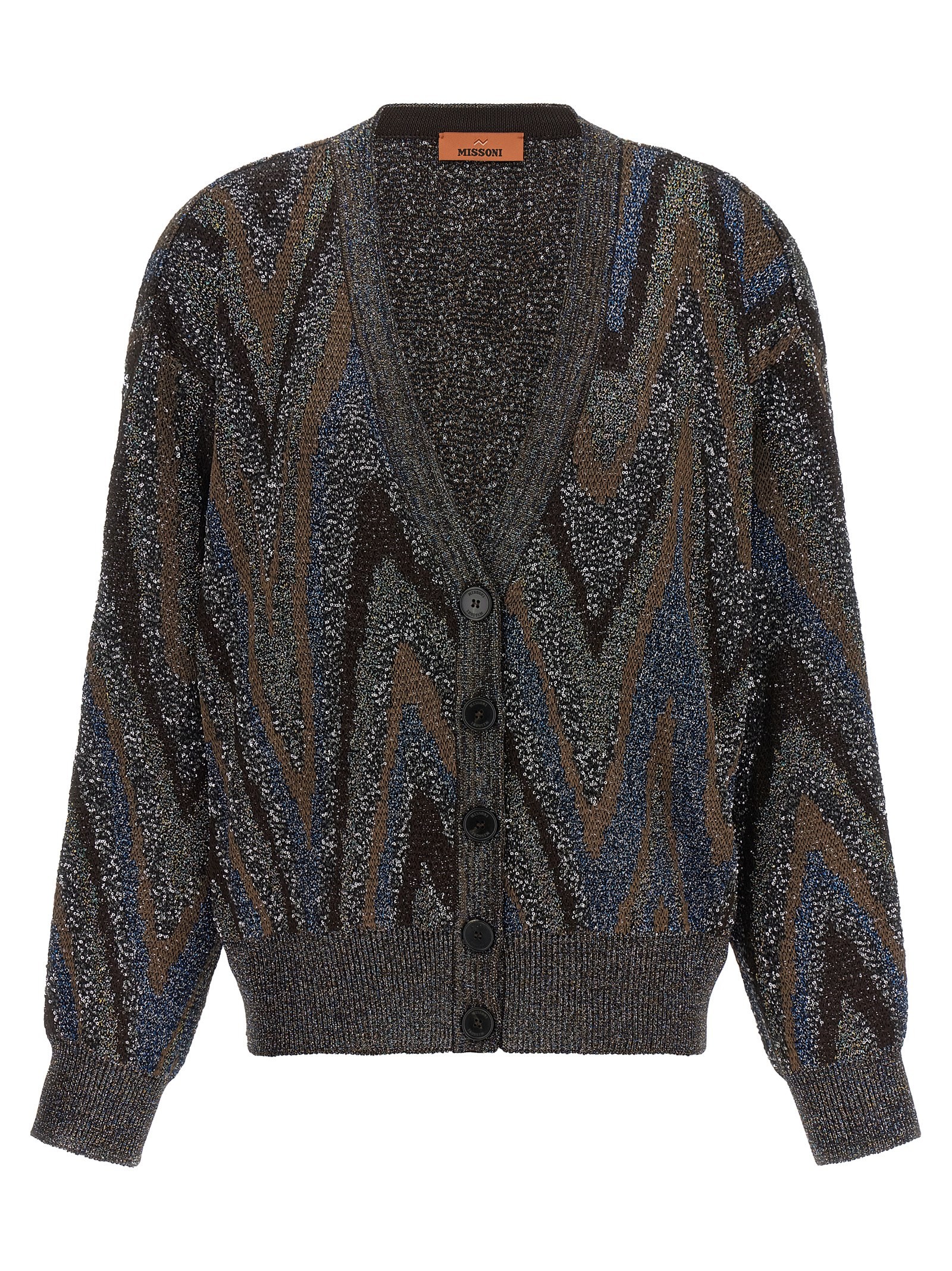 Missoni Sequin Zigzag Cardigan