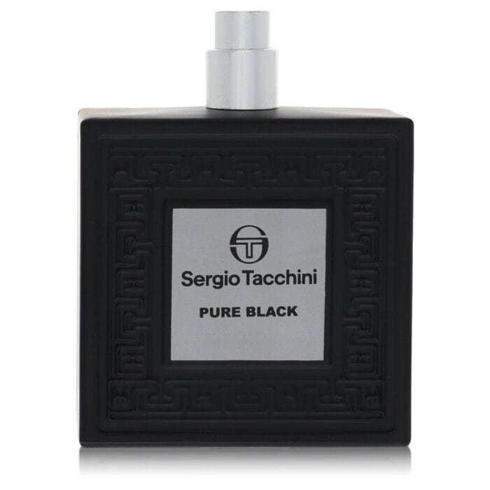 Sergio Tacchini Pure Black By Sergio Tacchini - Eau De Toilette Spray (Tester) 3.4 Oz - Image 1