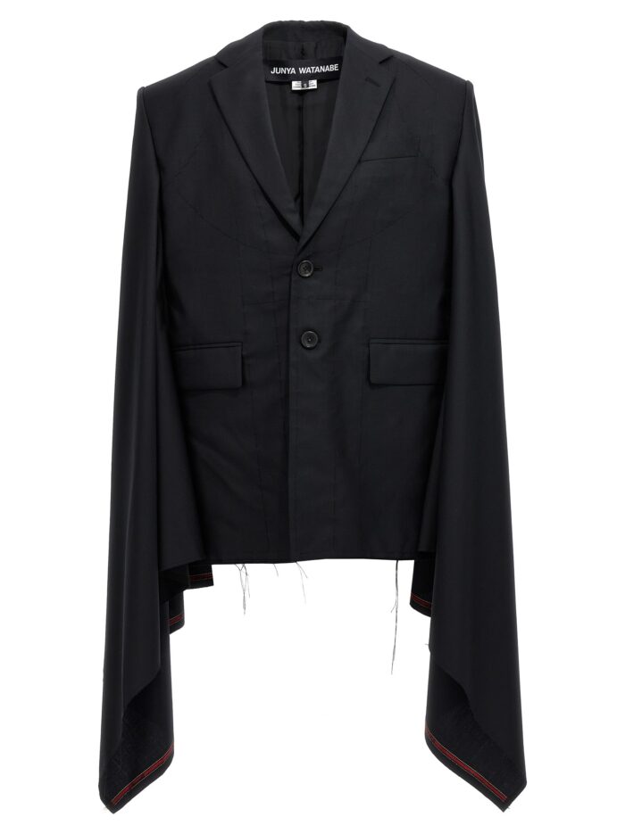 junya watanabe seymo wool cape JUNYA WATANABE Seymo Wool Cape