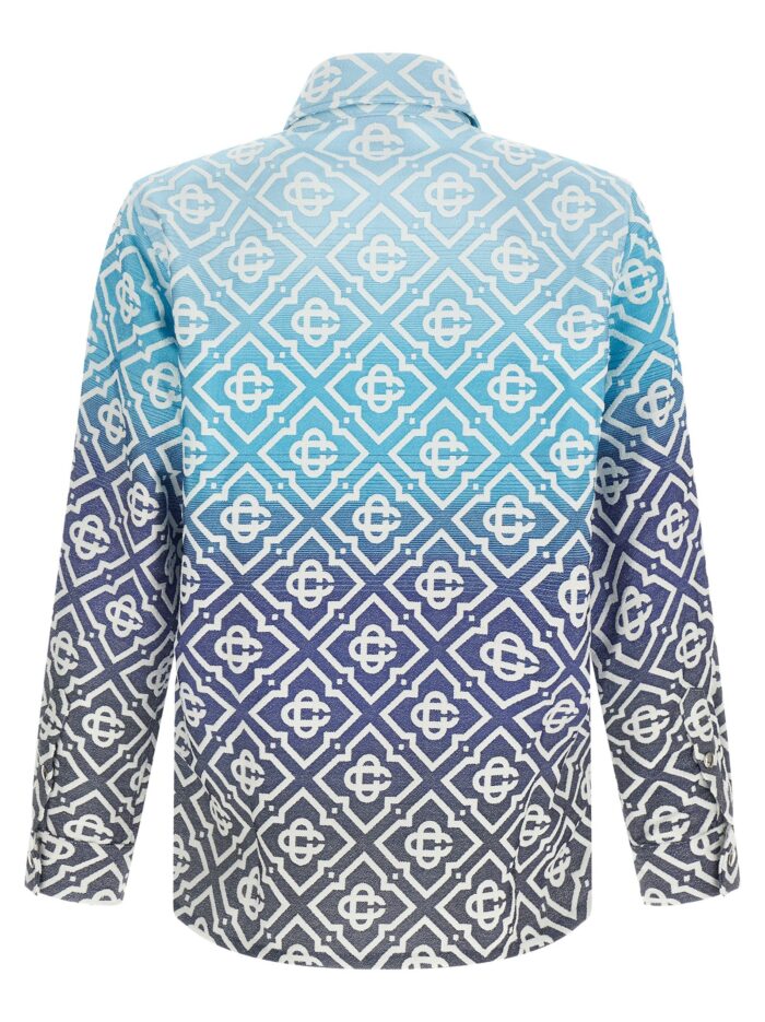 CASABLANCA Shacket 'Monogram Gradient Jacquard'