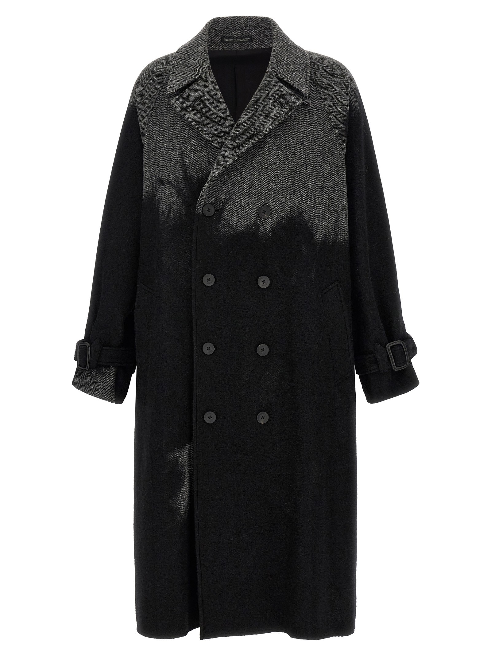YOHJI YAMAMOTO Shaded Coat