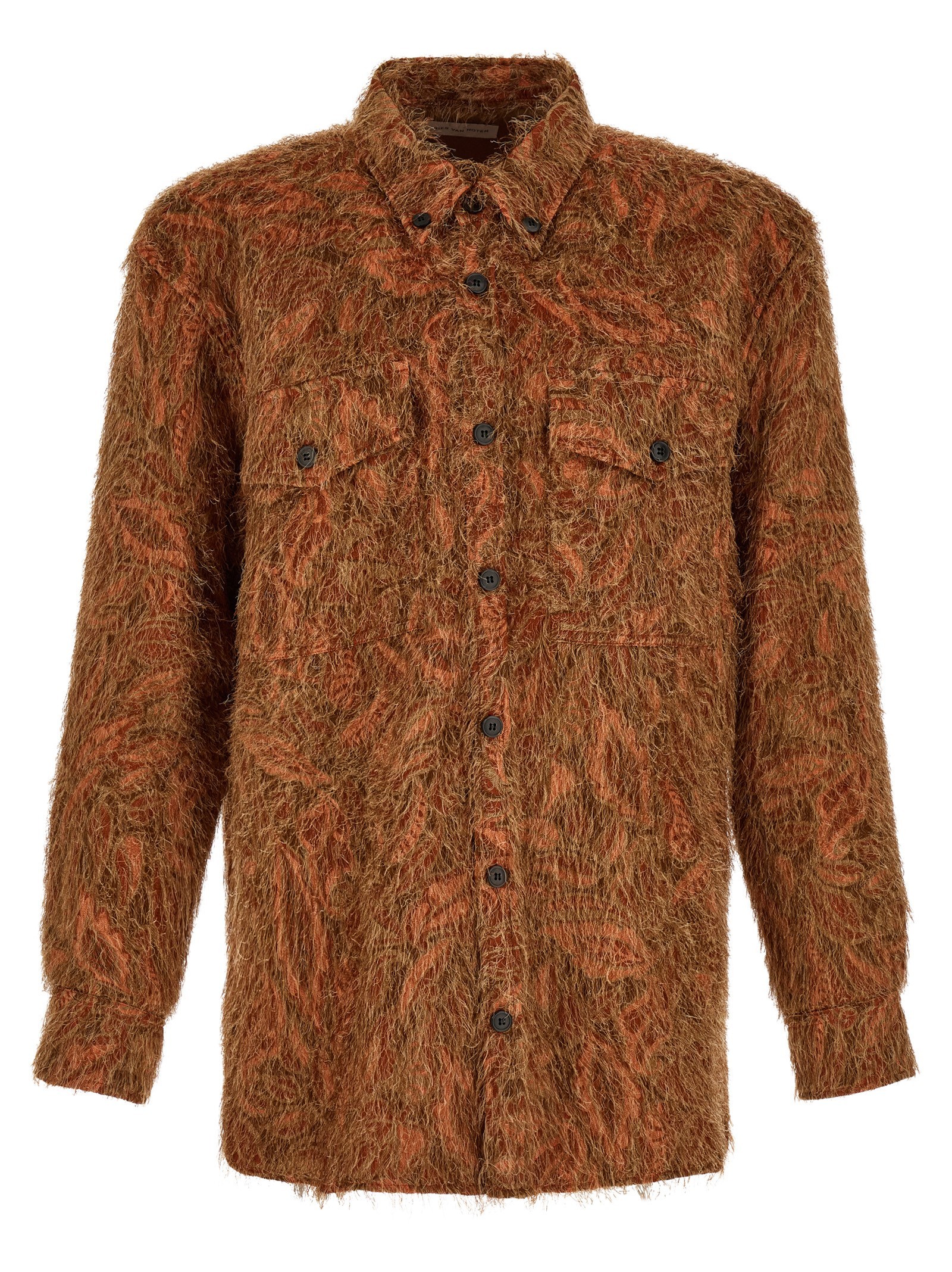 Dries Van Noten Shaggy Fringed Shirt