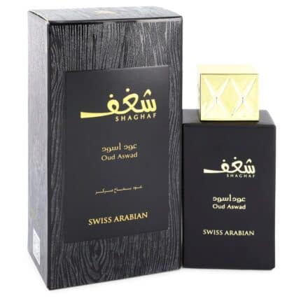 Shaghaf Oud Aswad By Swiss Arabian - Eau De Parfum Spray 2.5 Oz
