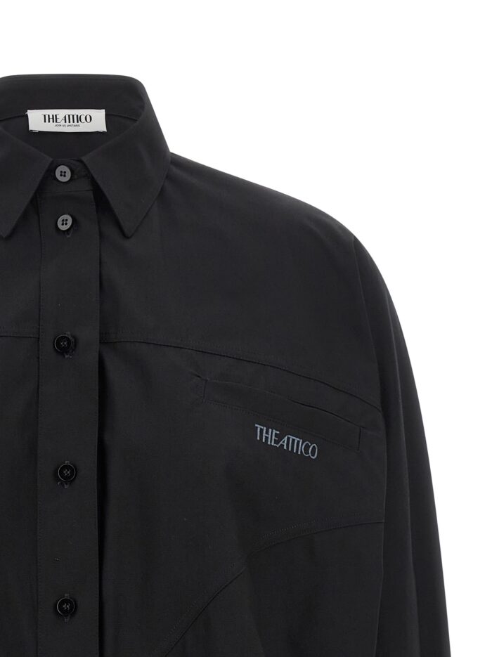The Attico Shaped Hem Shirt